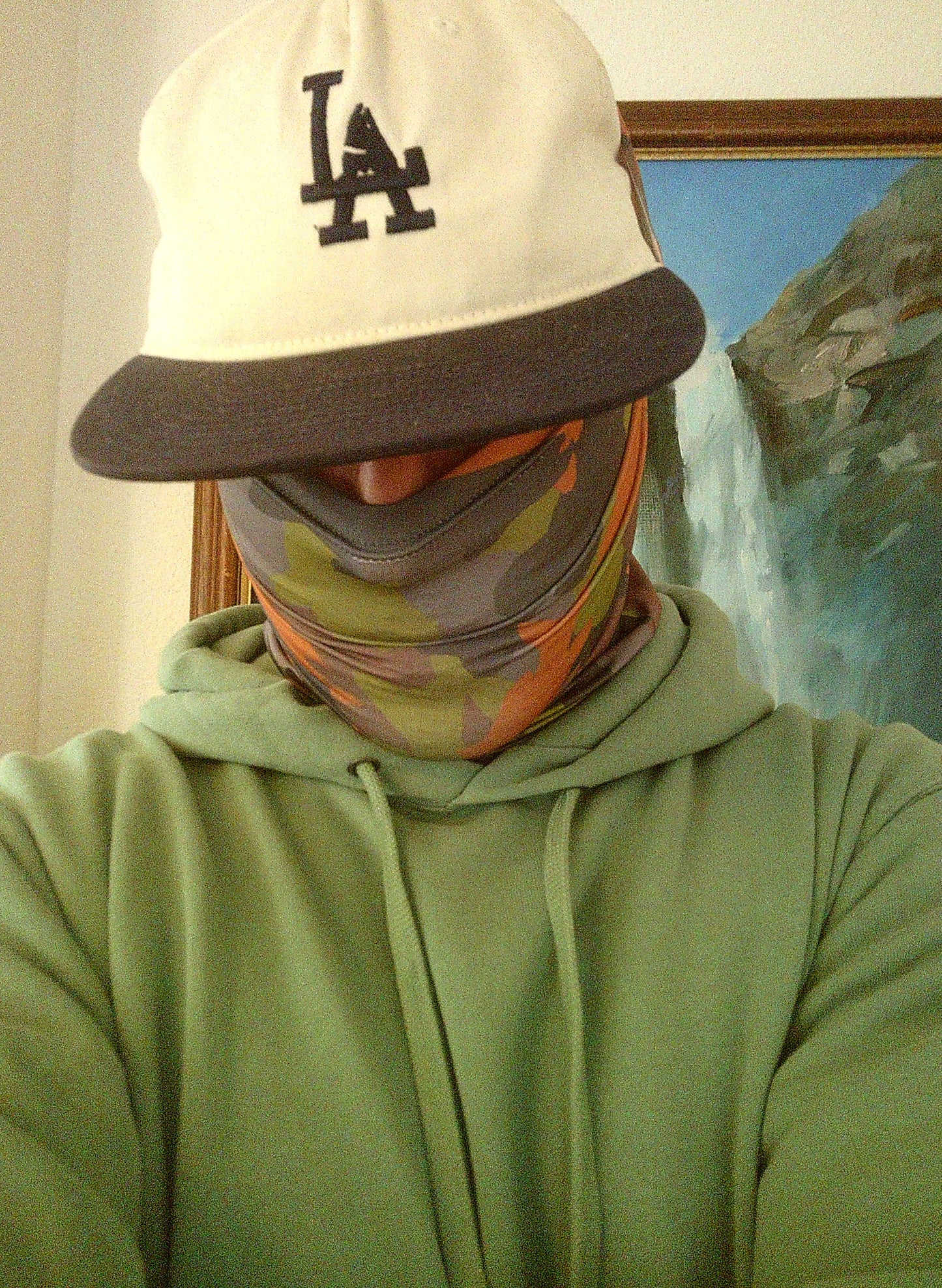 Fish camo buff