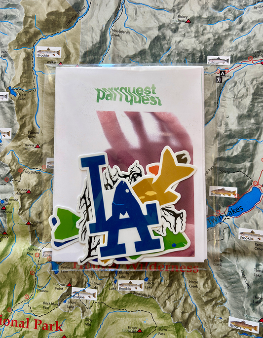 Parrquest zine / sticker pack
